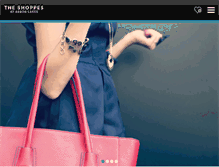 Tablet Screenshot of m.shoppesatarborlakes.com